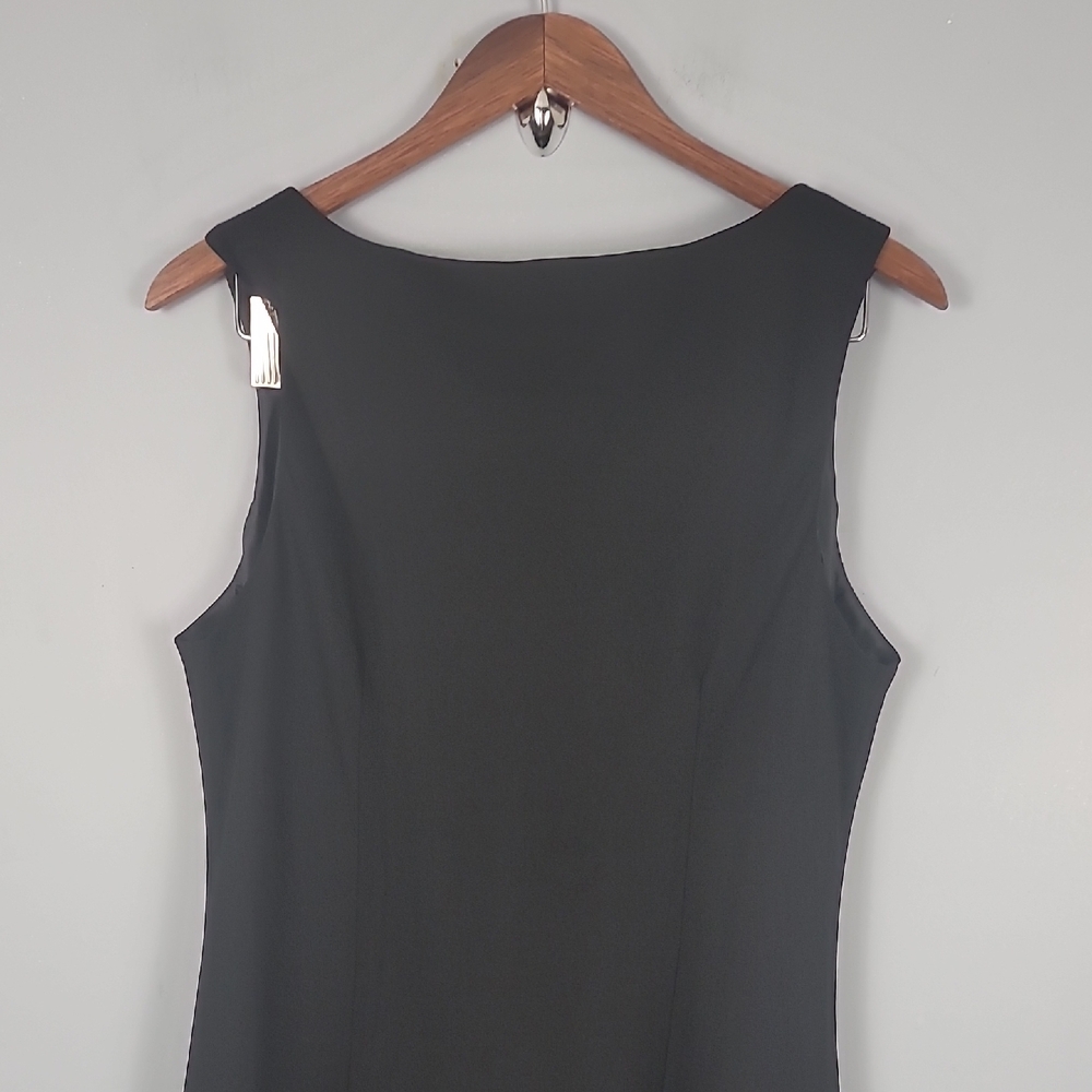 Donna Ricco Vintage Black Sheath Mini Dress - Picture 10 of 10